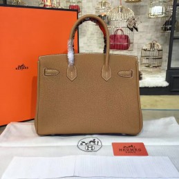 Replica Hermes Tan Twilly Handle Birkin 30 Palladium Hardware Bag