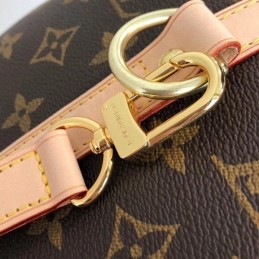 Replica Louis Vuitton Brown Monogram White Graphic Speedy BB - Style 2