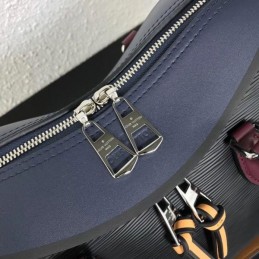 Replica Louis Vuitton Black Multicolor Trim Tuileries Handbag