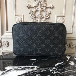 Replica Louis Vuitton Black Monogram Eclipse Toiletry Bag GM