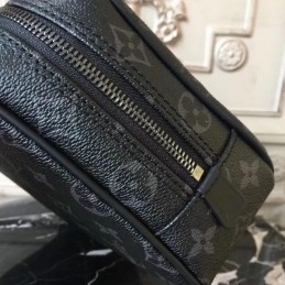Replica Louis Vuitton Black Monogram Eclipse Toiletry Bag GM