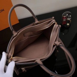 Replica Louis Vuitton Brown Monogram Beige Trim Popincourt PM