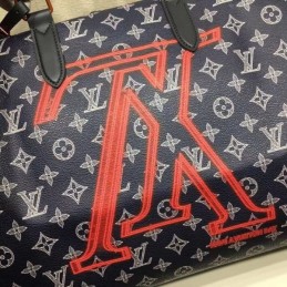 Replica Louis Vuitton Black Monogram Red LV Keepall Bandouliere 50
