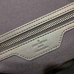 Replica Louis Vuitton Black Monogram Red LV Keepall Bandouliere 50