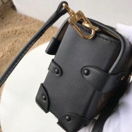 Replica Louis Vuitton Black Monogram Essential Trunk