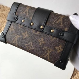 Replica Louis Vuitton Black Monogram Essential Trunk