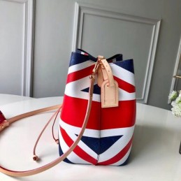 Replica Louis Vuitton Red White Blue Graphic Neo Noe MM