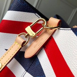 Replica Louis Vuitton Red White Blue Graphic Neo Noe MM