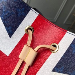 Replica Louis Vuitton Red White Blue Graphic Neo Noe MM