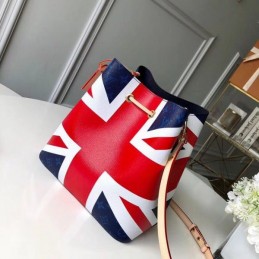 Replica Louis Vuitton Red White Blue Graphic Neo Noe MM