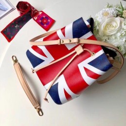 Replica Louis Vuitton Red White Blue Graphic Neo Noe MM