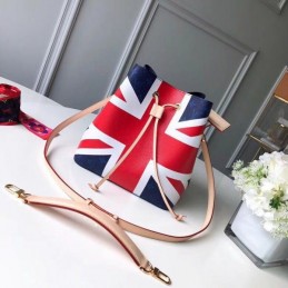 Replica Louis Vuitton Red White Blue Graphic Neo Noe MM