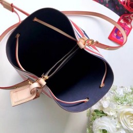 Replica Louis Vuitton Red White Blue Graphic Neo Noe MM