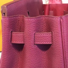 Replica Hermes Burgundy Birkin 30 Gold Hardware Bag