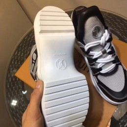 Replica Louis Vuitton White Black Archlight Trainers Sneakers