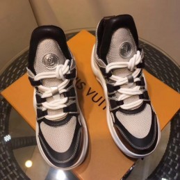 Replica Louis Vuitton White Black Archlight Trainers Sneakers