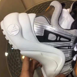 Replica Louis Vuitton White Black Archlight Trainers Sneakers