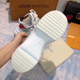 Replica Louis Vuitton White Pastel Archlight Trainers Sneakers