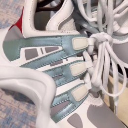 Replica Louis Vuitton White Pastel Archlight Trainers Sneakers