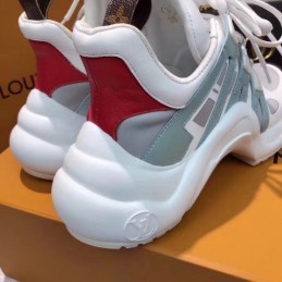 Replica Louis Vuitton White Pastel Archlight Trainers Sneakers