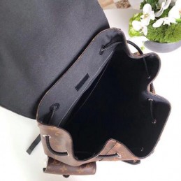 Replica Louis Vuitton Brown Monogram Christopher Backpack - Style 2