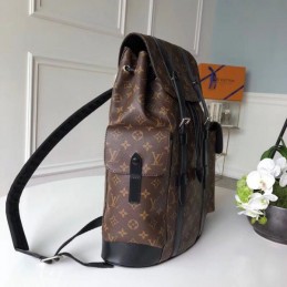 Replica Louis Vuitton Brown Monogram Christopher Backpack - Style 2