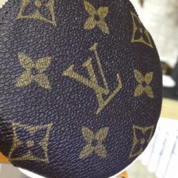 Replica Louis Vuitton Brown Monogram Round Coin Purse