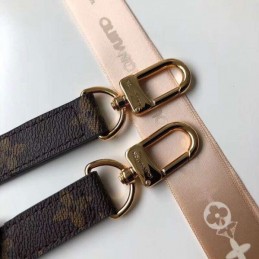 Replica Louis Vuitton Brown Monogram Red Handle Pallas MM