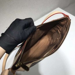 Replica Louis Vuitton Brown Monogram Beige Trim Odeon MM