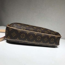 Replica Louis Vuitton Brown Monogram Beige Trim Odeon MM