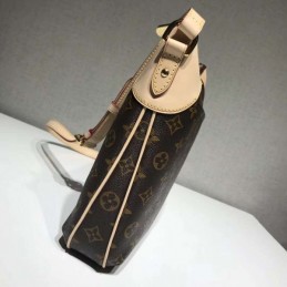 Replica Louis Vuitton Brown Monogram Beige Trim Odeon PM