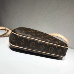 Replica Louis Vuitton Brown Monogram Beige Trim Odeon PM