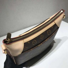 Replica Louis Vuitton Brown Monogram Beige Trim Odeon PM
