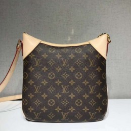 Replica Louis Vuitton Brown Monogram Beige Trim Odeon PM