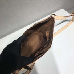 Replica Louis Vuitton Brown Monogram Beige Trim Odeon PM