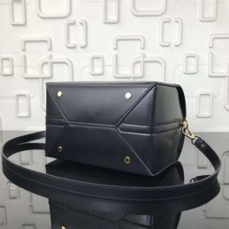 Replica Louis Vuitton Black Textured Speedy Doctor 25