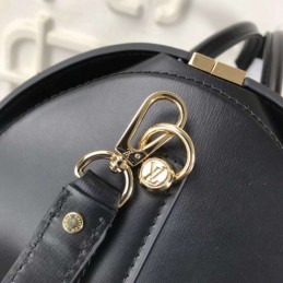Replica Louis Vuitton Black Textured Speedy Doctor 25