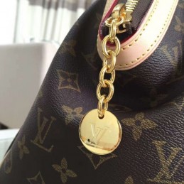 Replica Louis Vuitton Brown Monogram Beige Trim Tivoli GM