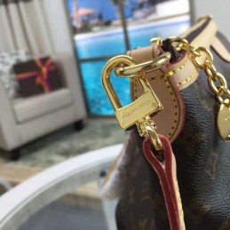 Replica Louis Vuitton Brown Monogram Beige Trim Tivoli PM - Style 2