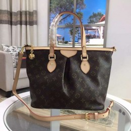 Replica Louis Vuitton Brown Monogram Beige Trim Tivoli PM - Style 2