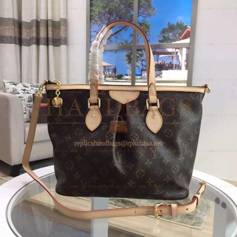 Replica Louis Vuitton Brown Monogram Beige Trim Tivoli PM - Style 2