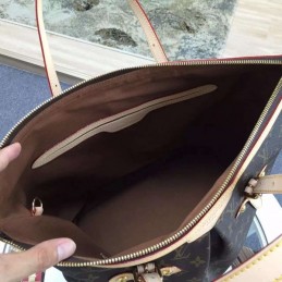 Replica Louis Vuitton Brown Monogram Tan Trim Tivoli GM