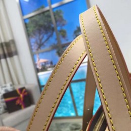 Replica Louis Vuitton Brown Monogram Tan Trim Tivoli GM