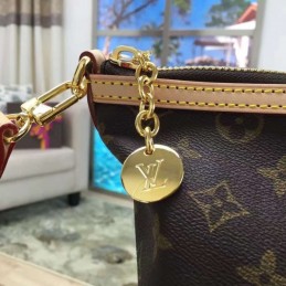 Replica Louis Vuitton Brown Monogram Tan Trim Tivoli GM
