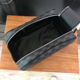 Replica Louis Vuitton Damier Graphite King Size Toiletry Bag
