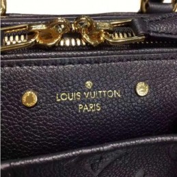 Replica Louis Vuitton Black Textured Speedy 30