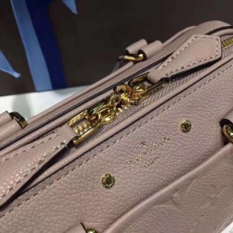Replica Louis Vuitton Taupe Embossed Monogram Speedy 20