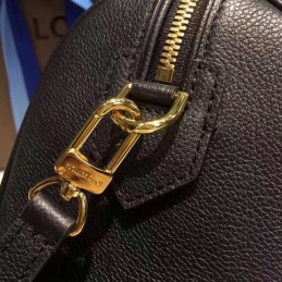 Replica Louis Vuitton Black Embossed Monogram Speedy 20