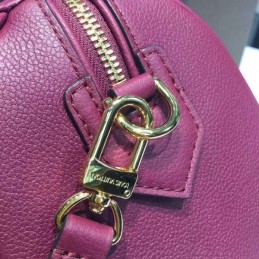 Replica Louis Vuitton Burgundy Embossed Monogram Speedy 20