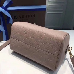 Replica Louis Vuitton Taupe Embossed Monogram Speedy 25 - Style 2